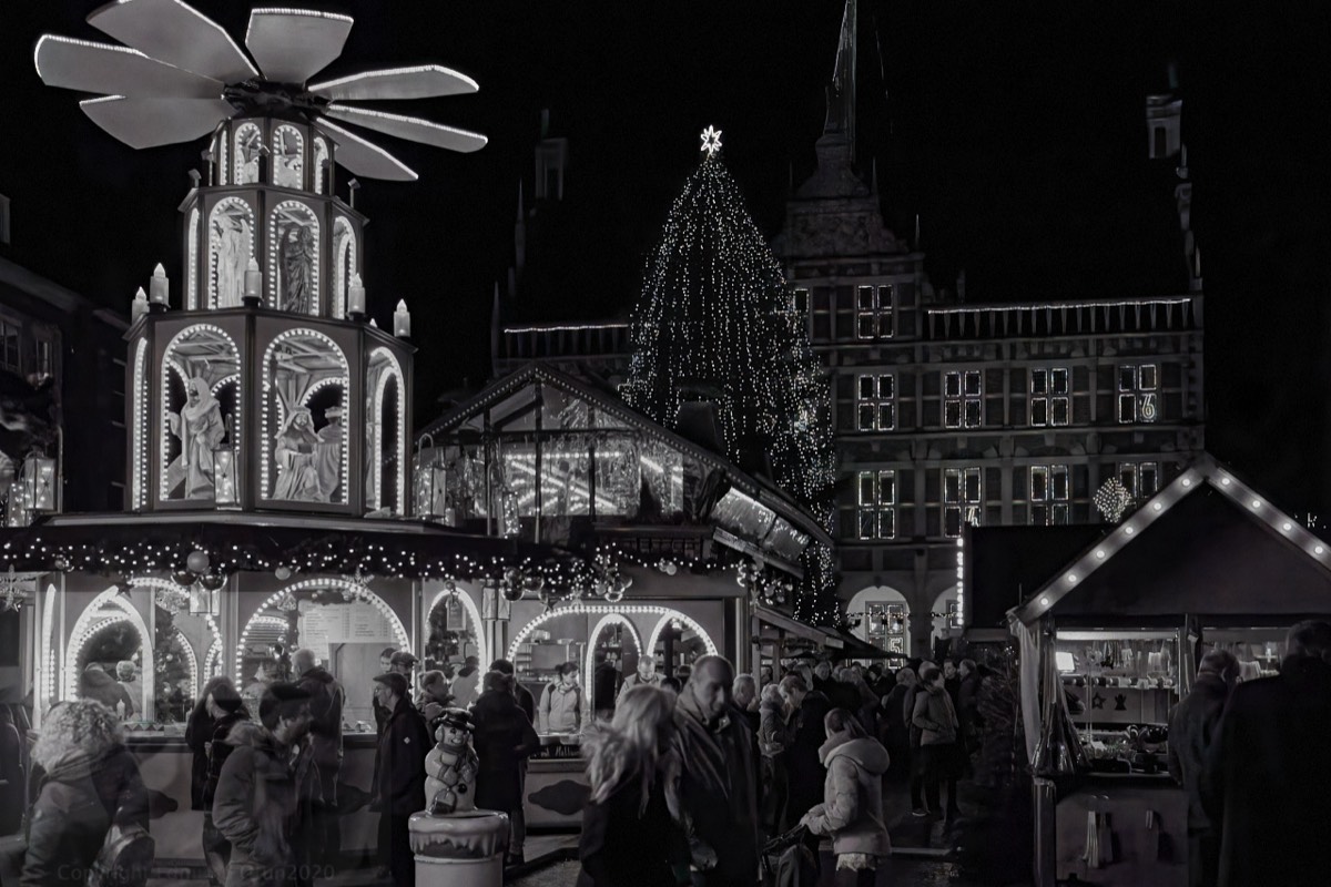 The big party at the Christmas market