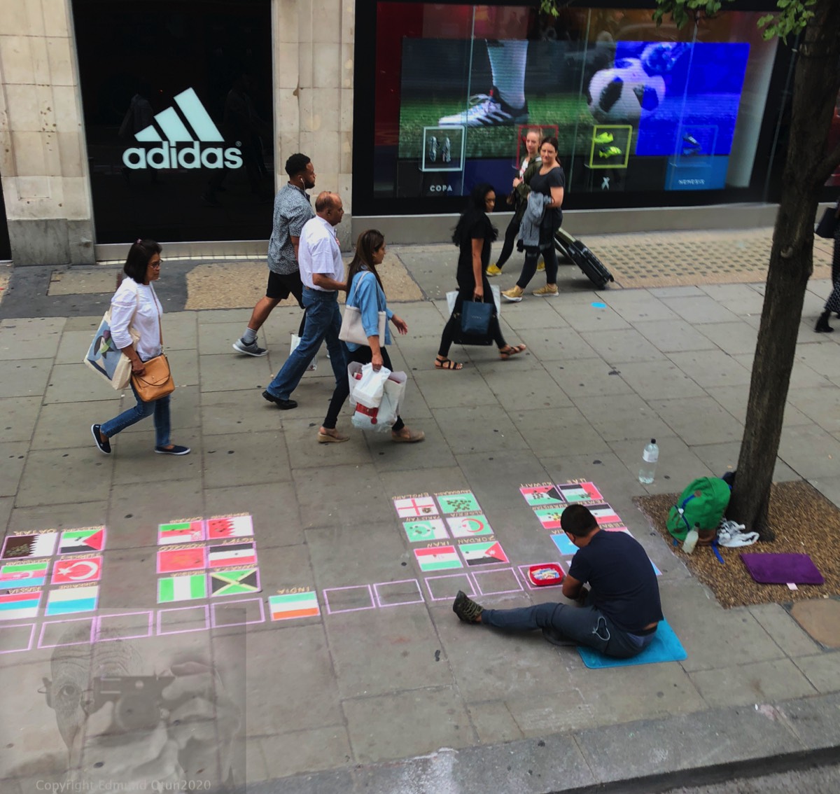 A truly international street