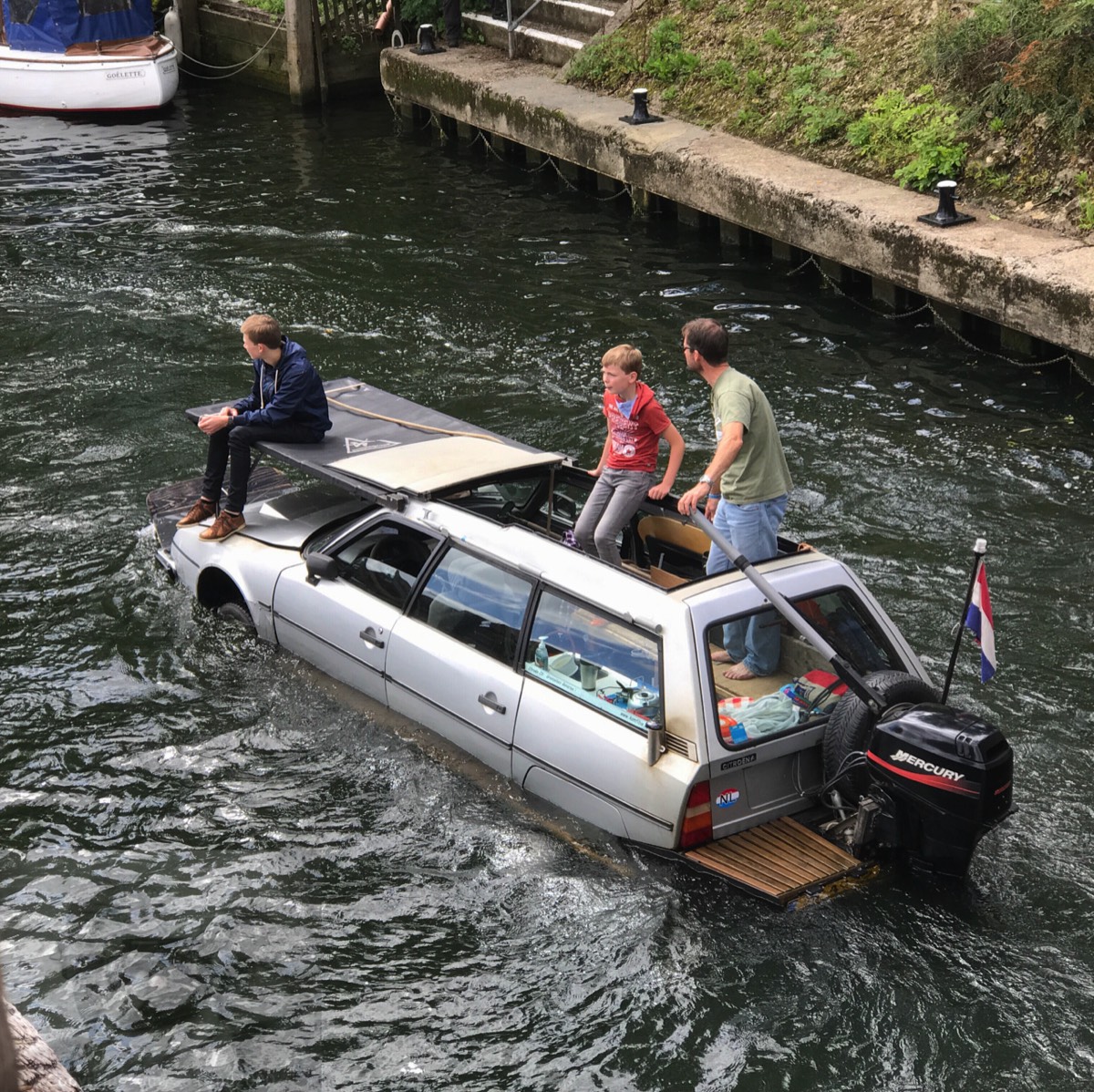    Motorway is first on the left