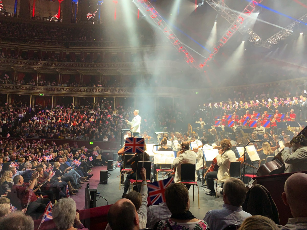 A very British thing. Rule Britania