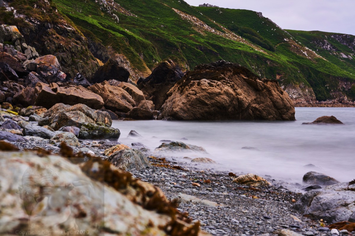Milky surf. No good for surfing