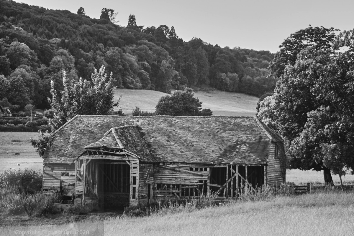 An old  barn waiting for renovation